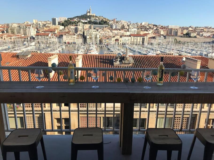 Le Belvedere Du Vieux-Port - Amazing View Marseilles Buitenkant foto