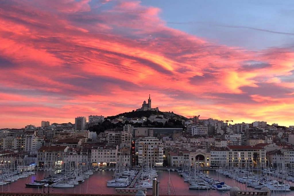 Le Belvedere Du Vieux-Port - Amazing View Marseilles Buitenkant foto